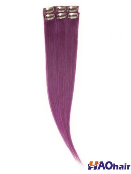 Pince à cheveux remy droite noire incroyable dans les extensions de cheveux