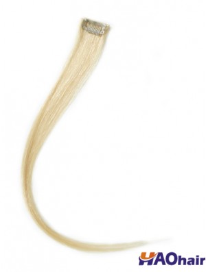 Hairstyles Blonde Straight Remy Hair Clip dans les extensions de cheveux