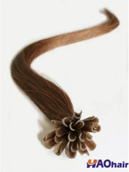 Extensions de cheveux Brown Straight Nail moins cher / U Tip
