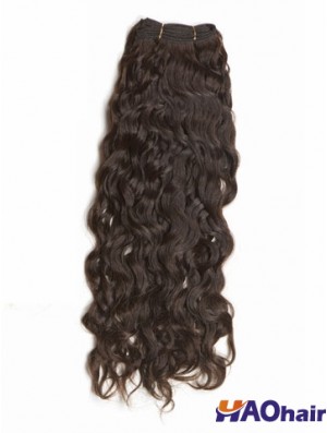 Extensions de trame de cheveux humains bruns bouclés et remy