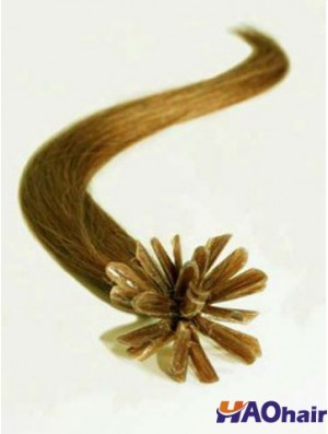 Rallonges de cheveux blondes et droites