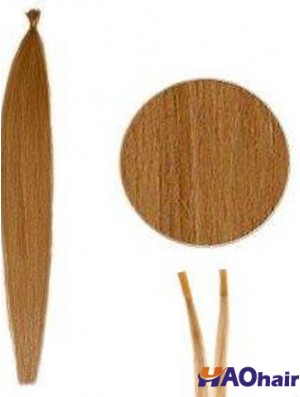 Auburn Straight Stick / I Tip Hair Extensions