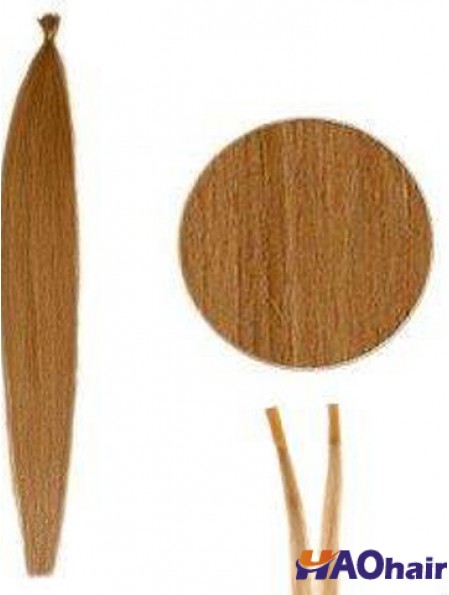 Auburn Straight Stick / I Tip Hair Extensions