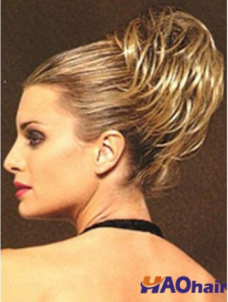 Clip sur les postiches UK Style droit Longueur courte Couleur blonde