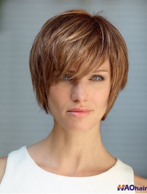 Bob femmes perruques longueur de menton style droit coupe Bobs