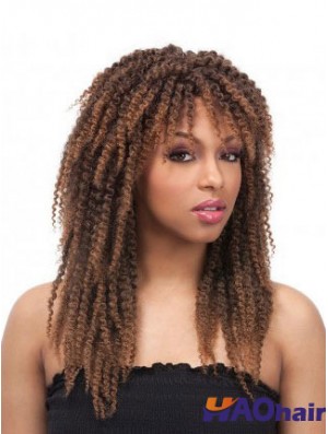 Perruques afro-américaines bon marché au Royaume-Uni avec coupe en couches style capless Kinky
