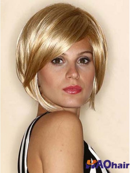 Straight Bobs 10  inchperruques courtes pas chères