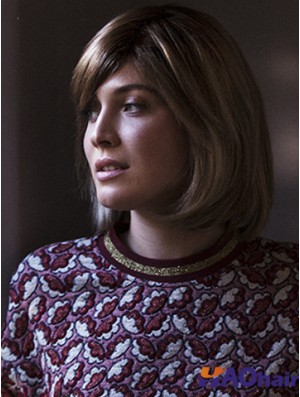 Bobs Brown Straight Chin Longueur 10  inchPerruques moyennes élégantes