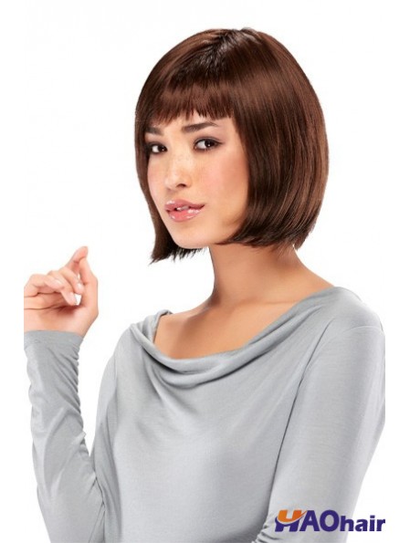 Lace Front Chin Longueur Droite Auburn New Bob Perruques
