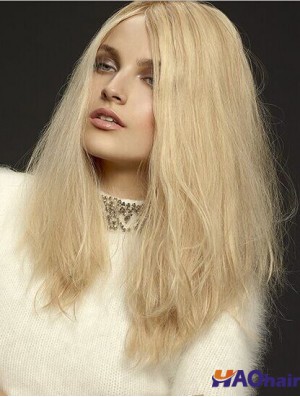Wavy Layered Lace Front Cheap 18  inchBlonde Longue Perruques