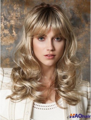 Perruque Dame Classique Monofilament Blonde 16 pouces