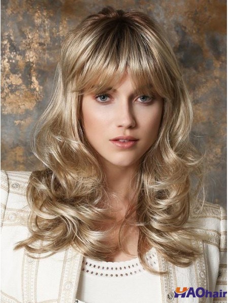 Perruque Dame Classique Monofilament Blonde 16 pouces