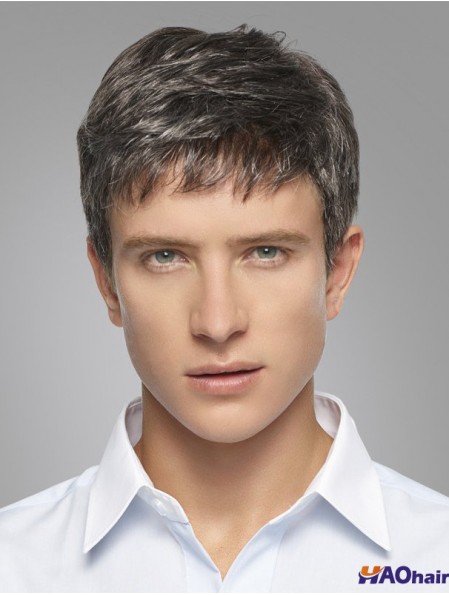 Perruques Masculines pour Cheveux Clairsemés