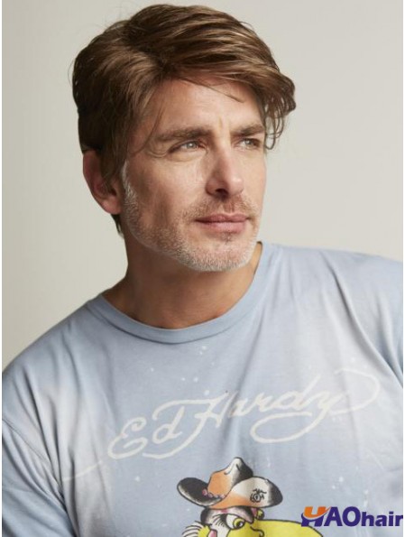 Capless Straight Blonde Short Men Wig Store à Londres