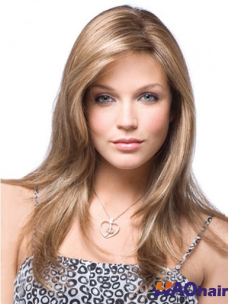 Acheter Perruques en ligne UK Blonde Long Straight Capless