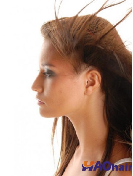 Bon Auburn Straight Remy Hair Clip dans les extensions de cheveux