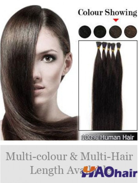 Rallonges de cheveux Brown Stick / I Tip