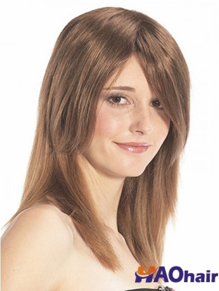 Perruques de cheveux humains remy droites conçues par Auburn